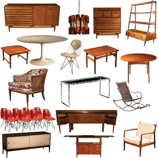 Midcentury Modern and Danish Modern Auction - The Colette Michael Estate